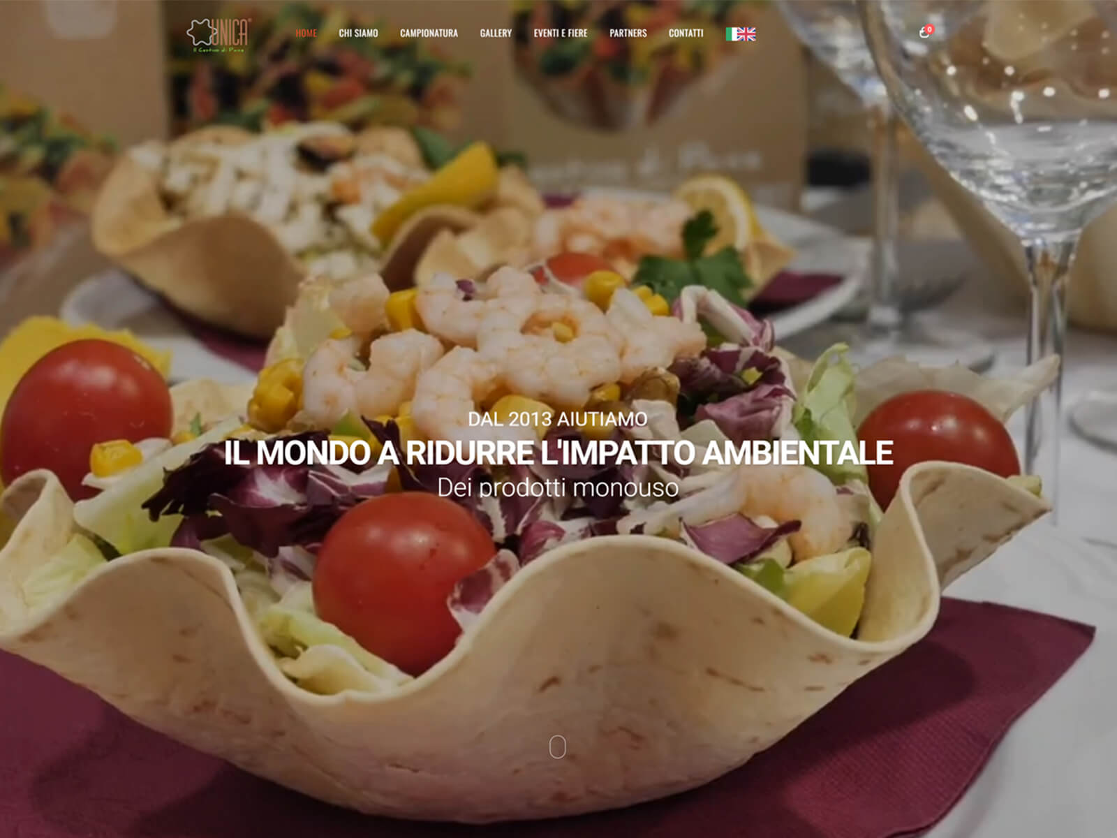 Homepage del sito Cestinodipane.it